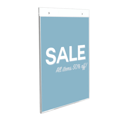 Deflecto Wall Sign Holder A5 Portrait Clear 47101