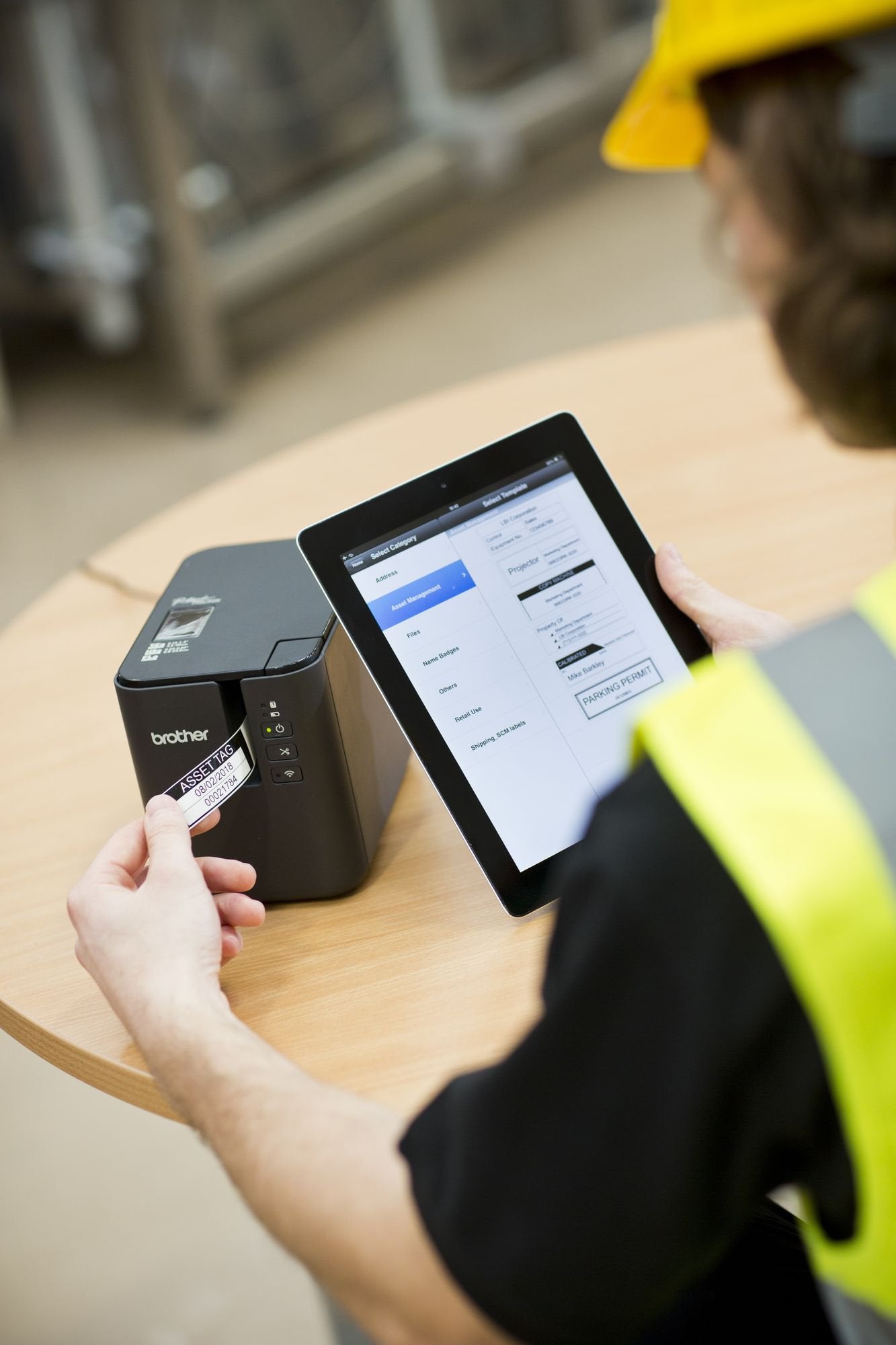 Brother PT-P950NW Wireless Label Printer