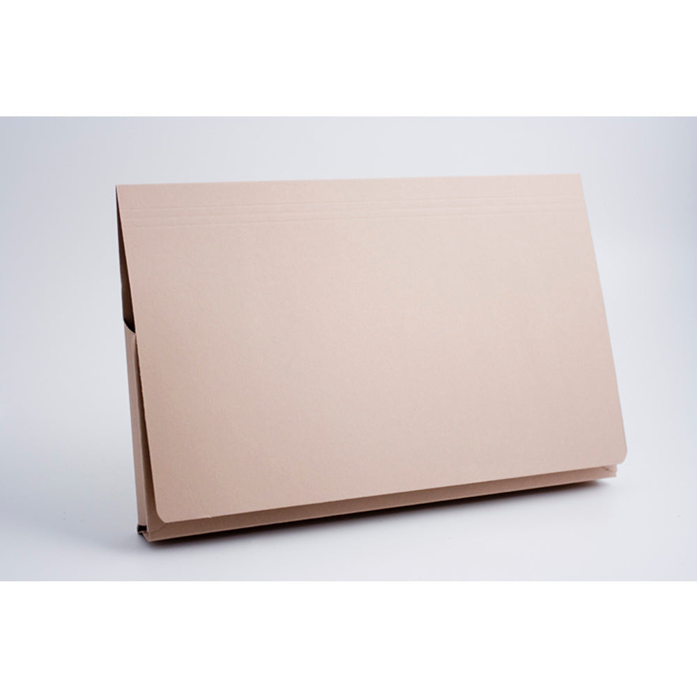 Guildhall Document Wallet Manilla Full Flap Foolscap 315gsm Buff (Pack 50) - PW2-BUFZ - NWT FM SOLUTIONS - YOUR CATERING WHOLESALER