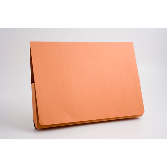 Guildhall Legal Wallet Manilla 356x254mm Full Flap 315gsm Orange (Pack 50) - PW3-ORGZ - NWT FM SOLUTIONS - YOUR CATERING WHOLESALER