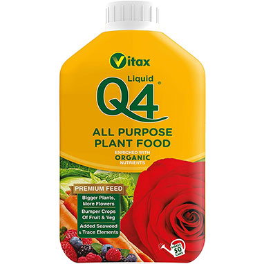 Vitax All Purpose Plant Food Q4 1 Litre - NWT FM SOLUTIONS - YOUR CATERING WHOLESALER