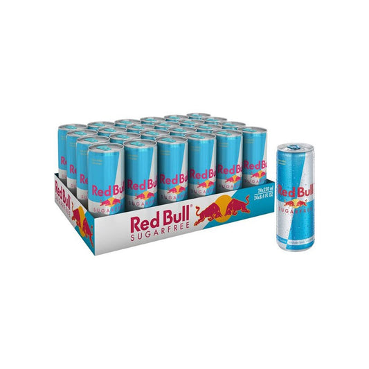 Red Bull Sugar Free 24x250ml - NWT FM SOLUTIONS - YOUR CATERING WHOLESALER
