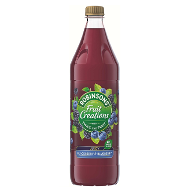 Robinsons Fruit Creations Blackberry & Blueberry Squash 1 Litre