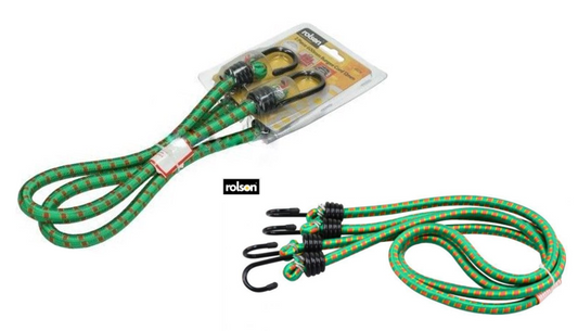 Rolson 2 Piece Bungee Cord Set 1200mmx12mm - NWT FM SOLUTIONS - YOUR CATERING WHOLESALER