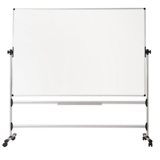 Bi-Office Earth-It Mobile Whiteboard Non Magnetic 1500x1200mm Silver - RQR0421 - NWT FM SOLUTIONS - YOUR CATERING WHOLESALER