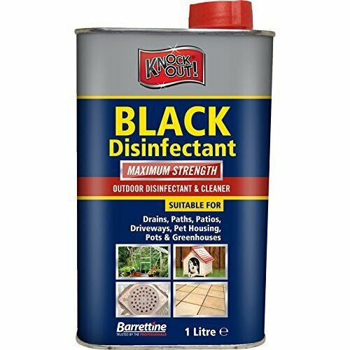 Knock Out Black Disinfectant 1 Litre - NWT FM SOLUTIONS - YOUR CATERING WHOLESALER