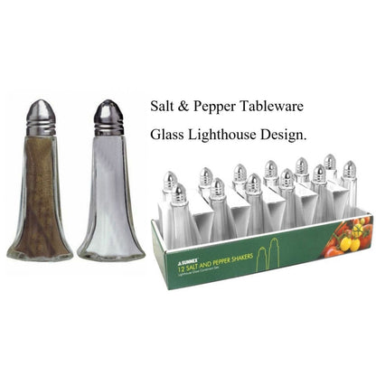 Sunnex Lighthouse Salt & Pepper TwinPack - NWT FM SOLUTIONS - YOUR CATERING WHOLESALER
