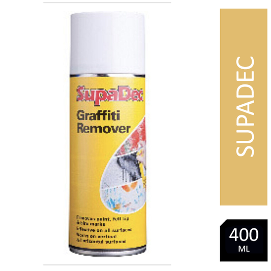 SupaDec Graffiti Remover Spray 400ml - NWT FM SOLUTIONS - YOUR CATERING WHOLESALER