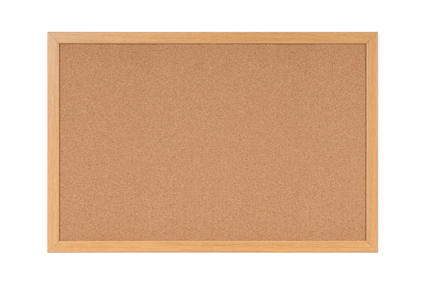 Bi-Office Earth Cork Noticeboard with Oak Finish Frame 1800x1200mm REC8501233 - NWT FM SOLUTIONS - YOUR CATERING WHOLESALER