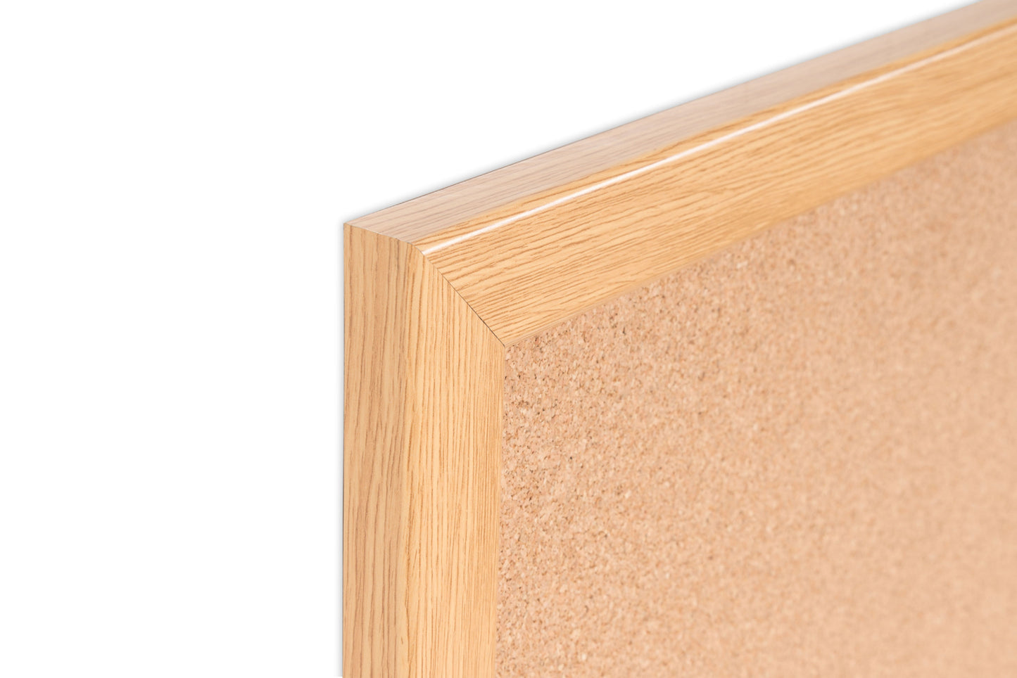 Bi-Office Earth Cork Noticeboard with Oak Finish Frame 1800x1200mm REC8501233