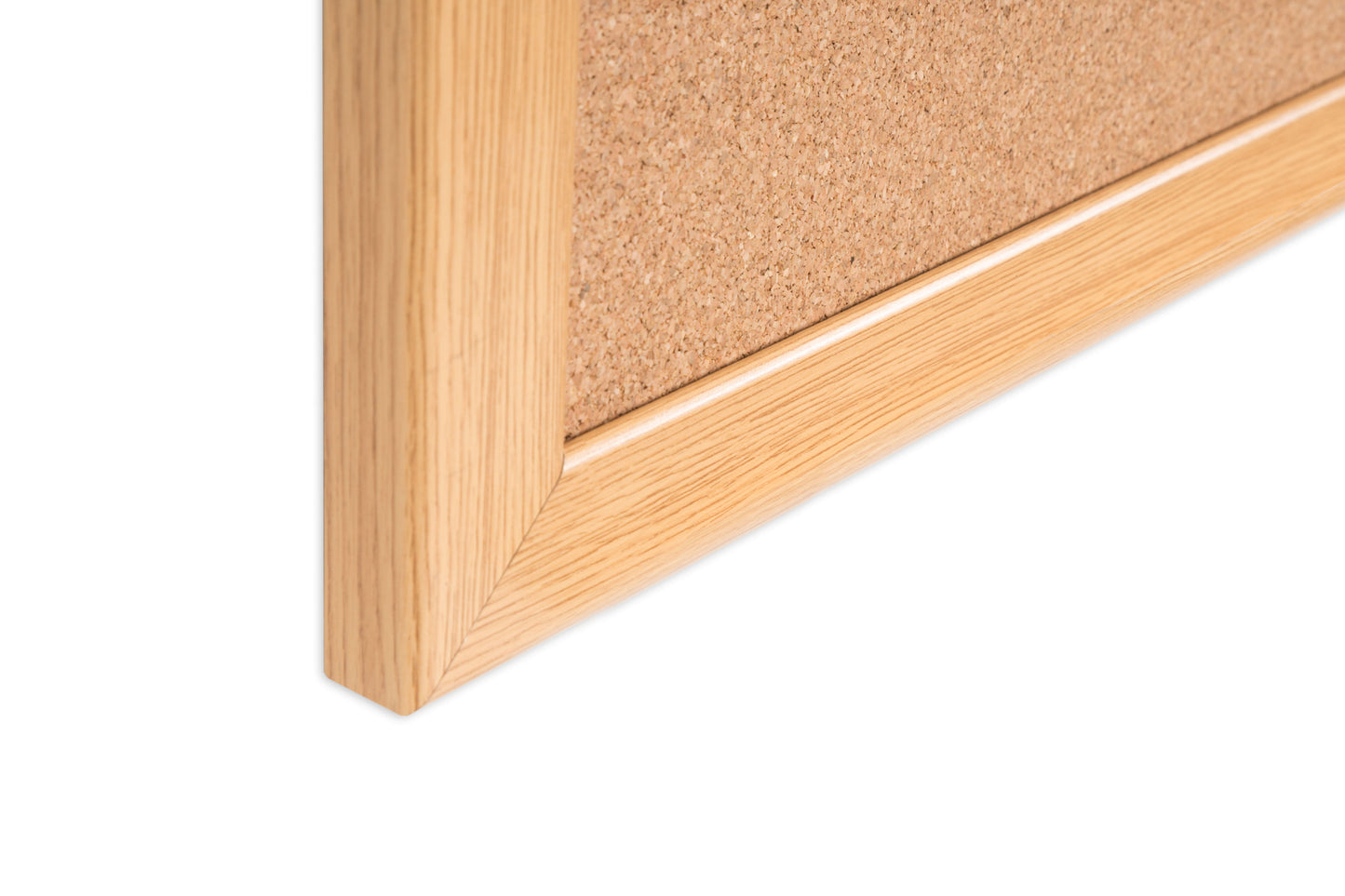 Bi-Office Earth Cork Noticeboard with Oak Finish Frame 1800x1200mm REC8501233