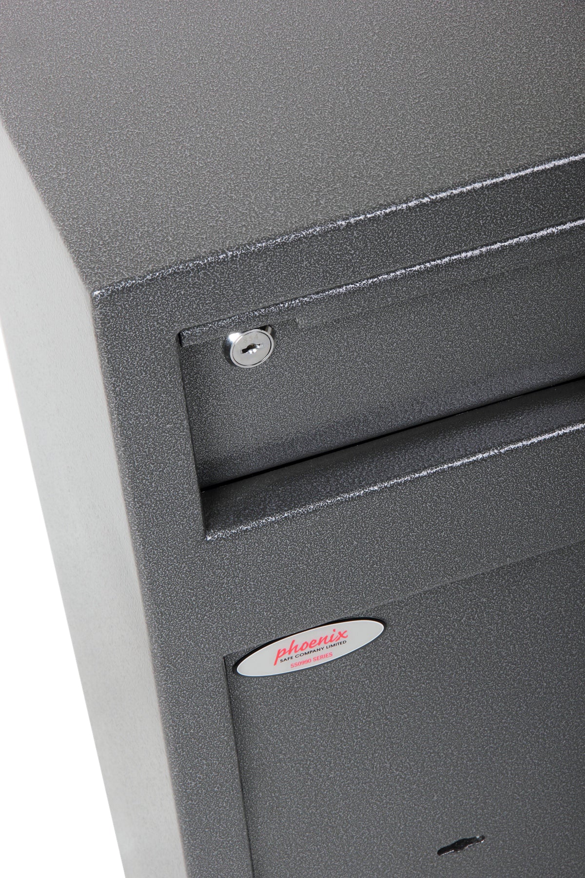 Phoenix Cashier Day Deposit Security Safe Key Lock Graphite Grey SS0992KD