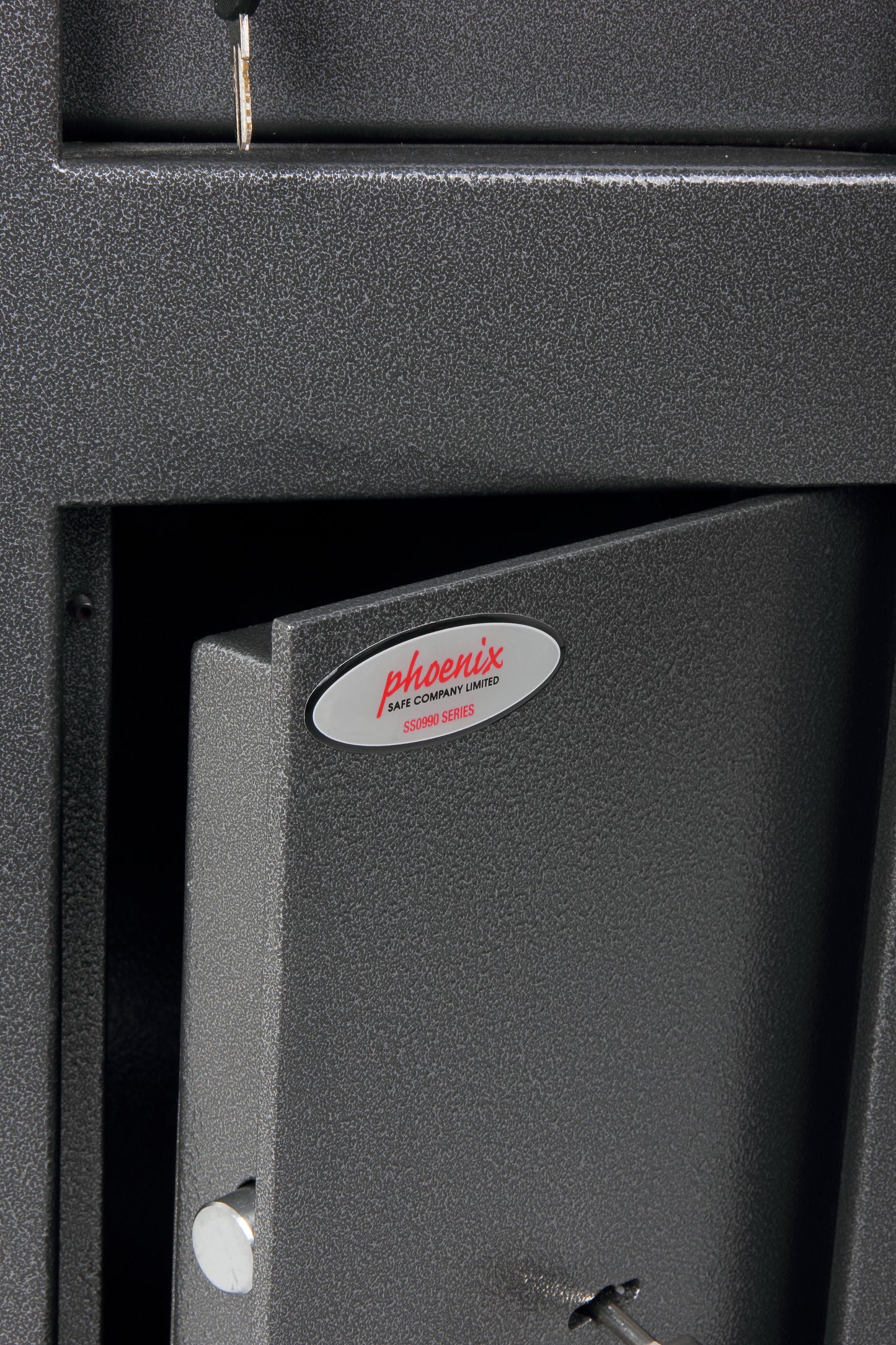 Phoenix Cashier Day Deposit Security Safe Key Lock Graphite Grey SS0992KD