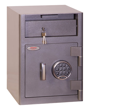Phoenix Cash Deposit Size 1 Security Safe Electronic Lock Graphite Grey SS0996ED - NWT FM SOLUTIONS - YOUR CATERING WHOLESALER