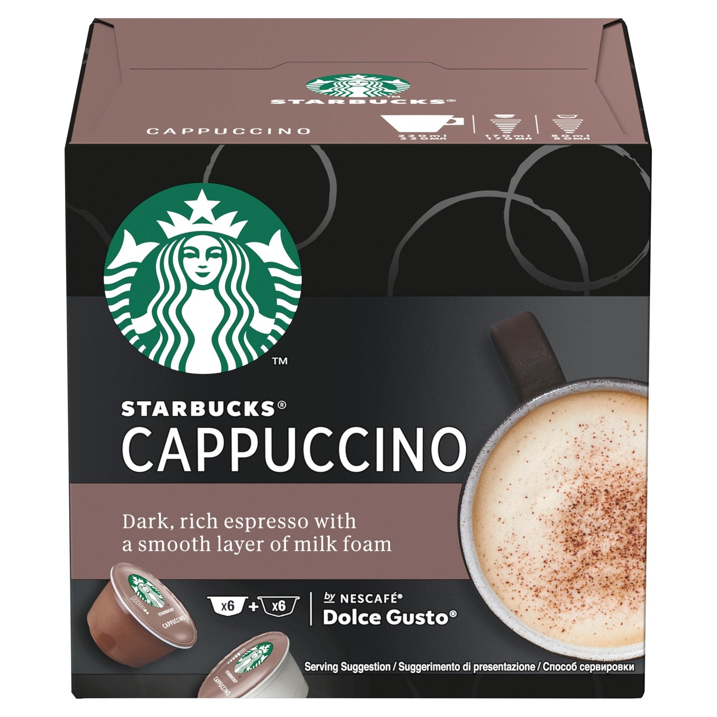 Dolce Gusto Starbucks Cappuccino 12's - NWT FM SOLUTIONS - YOUR CATERING WHOLESALER