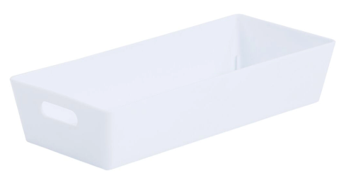 Wham White Rectangular Studio Basket 2.01 1 Litre - NWT FM SOLUTIONS - YOUR CATERING WHOLESALER