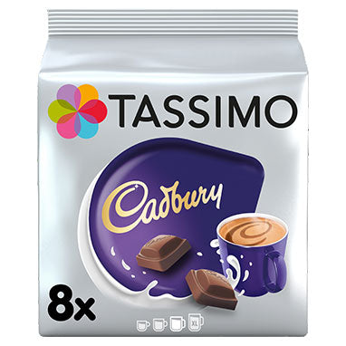 Tassimo Cadbury Chocolate Pods 16's (8 Drinks)