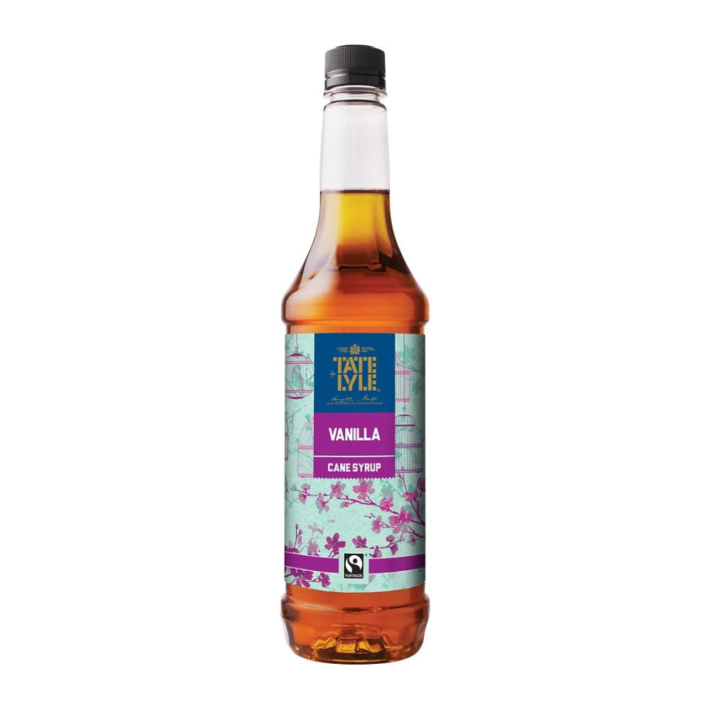 Tate & Lyle Vanilla Coffee Syrup 750ml (Plastic) - NWT FM SOLUTIONS - YOUR CATERING WHOLESALER