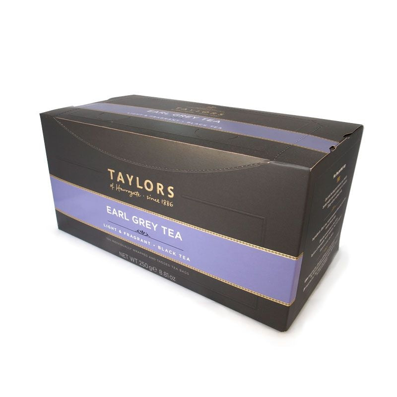 Taylors of Harrogate Earl Grey Enveloped Tea Pack 100"s