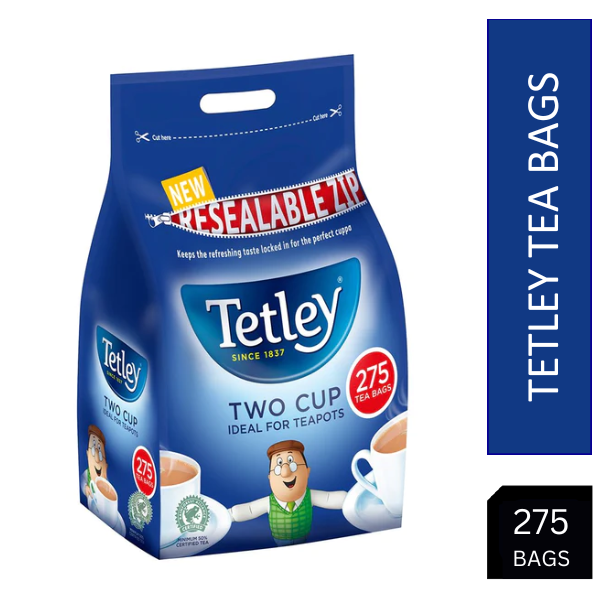 Tetley 2 Cup 275's - NWT FM SOLUTIONS - YOUR CATERING WHOLESALER