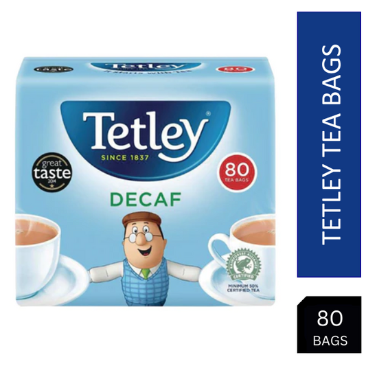Tetley Decaf 80's - NWT FM SOLUTIONS - YOUR CATERING WHOLESALER