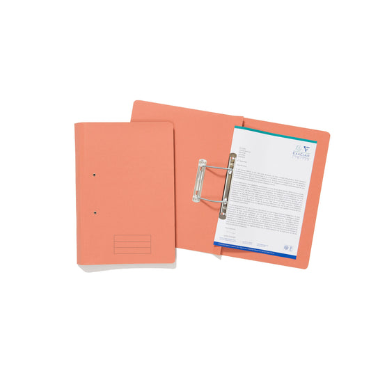 Exacompta Transfer File Manilla Foolscap Orange 285gsm (Pack 25) TFM-ORGZ - NWT FM SOLUTIONS - YOUR CATERING WHOLESALER