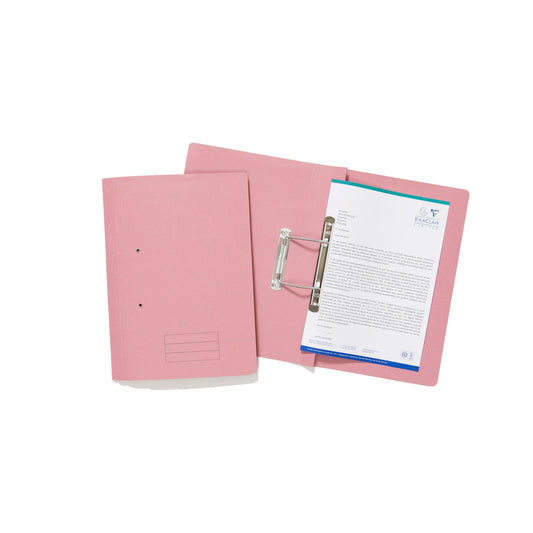 Exacompta Transfer File Manilla Foolscap Pink 285gsm (Pack 25) TFM-PNKZ - NWT FM SOLUTIONS - YOUR CATERING WHOLESALER