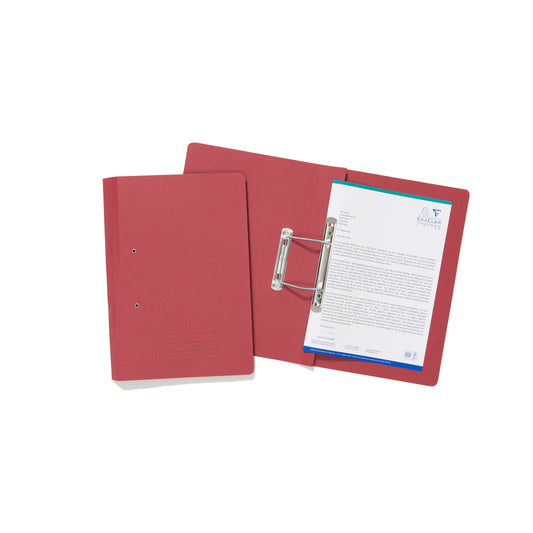 Exacompta Transfer File Manilla Foolscap Red 285gsm (Pack 25) TFM-REDZ - NWT FM SOLUTIONS - YOUR CATERING WHOLESALER