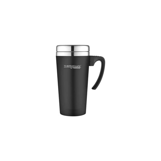 Thermocafe Black Travel Mug 0.42 Litre - NWT FM SOLUTIONS - YOUR CATERING WHOLESALER