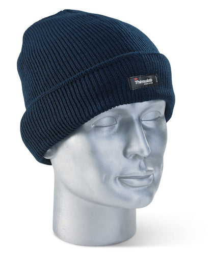Beeswift Workwear Thinsulate Black Beenie Hat - NWT FM SOLUTIONS - YOUR CATERING WHOLESALER