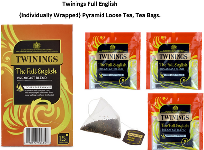 Twinings The Full English Pyramids 15's