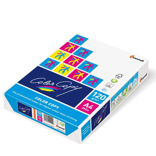 Color Copy A4 White 120gsm Paper (250 Sheet)