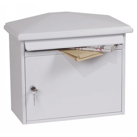 Phoenix Libro Front Loading White Mail Box (MB0115KW) - NWT FM SOLUTIONS - YOUR CATERING WHOLESALER