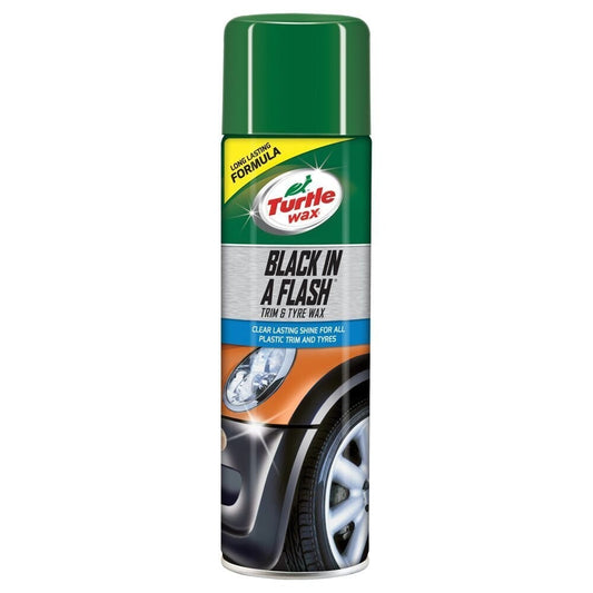 Turtle Wax Black in a Flash 500ml - NWT FM SOLUTIONS - YOUR CATERING WHOLESALER