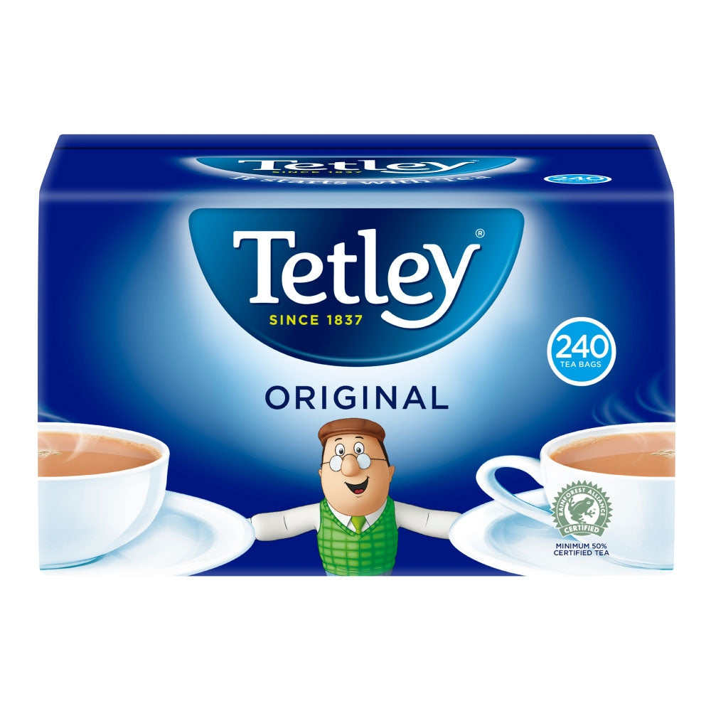 Tetley Softpack 240 x 2-Cup Teabags, 750G
