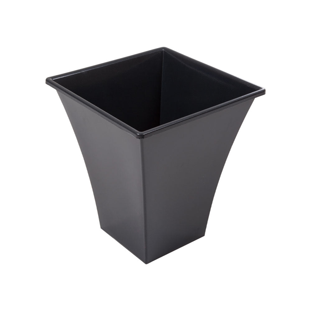 Wham Black Square Metallica Planter 28cm H308 - NWT FM SOLUTIONS - YOUR CATERING WHOLESALER