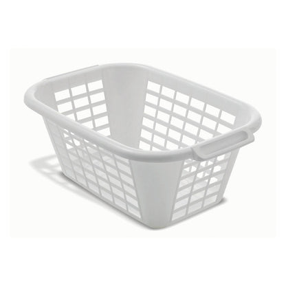 Addis White Laundry Basket 40 Litre - NWT FM SOLUTIONS - YOUR CATERING WHOLESALER