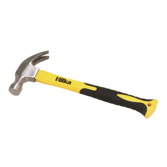 Hilka 8oz Fibre Glass Shaft Claw Hammer - NWT FM SOLUTIONS - YOUR CATERING WHOLESALER
