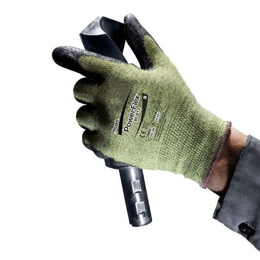 Ansell Activarmr 80-813 Green/Black Small Gloves (Pair) - NWT FM SOLUTIONS - YOUR CATERING WHOLESALER