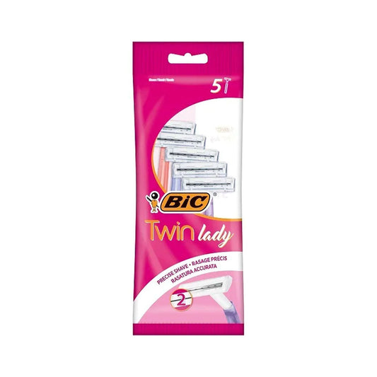 Bic Twin Lady Razor Pack 5's - NWT FM SOLUTIONS - YOUR CATERING WHOLESALER