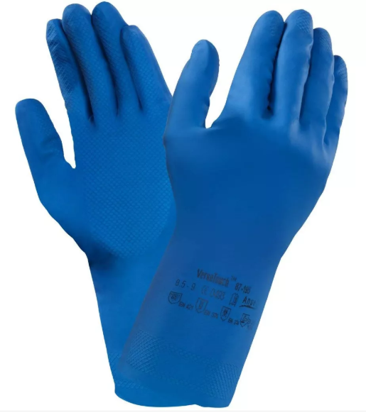 Ansell Versatouch Blue Small Gloves (Pair) - NWT FM SOLUTIONS - YOUR CATERING WHOLESALER