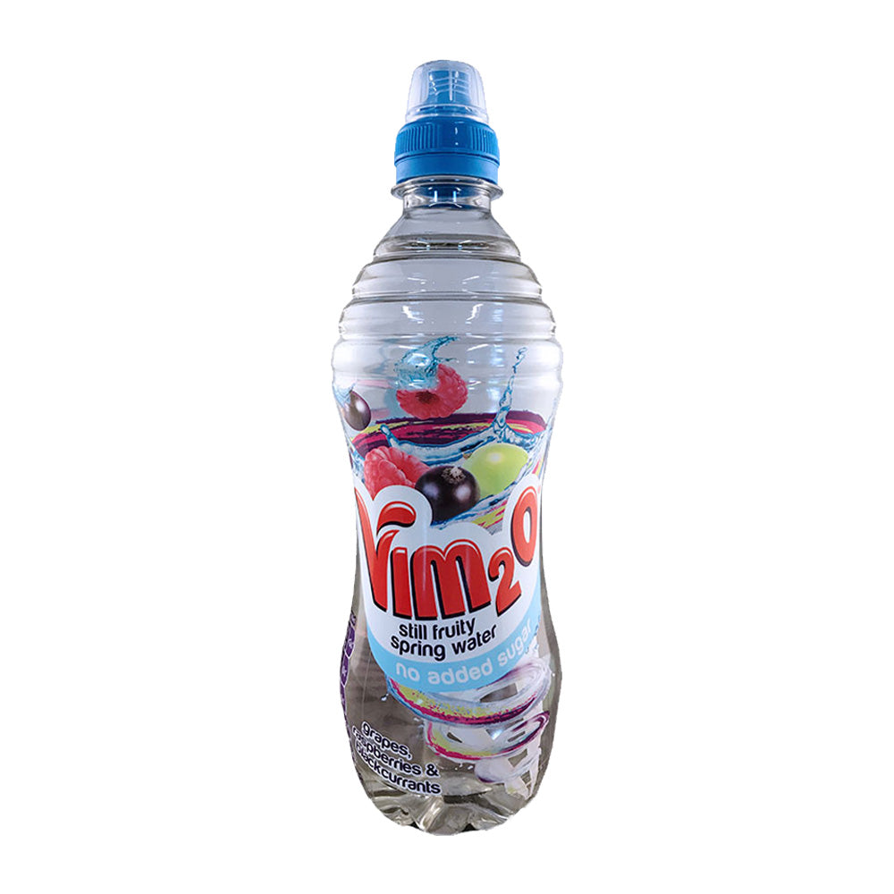Vim2o NAS Still Fruity Spring Water 12x500ml - NWT FM SOLUTIONS - YOUR CATERING WHOLESALER
