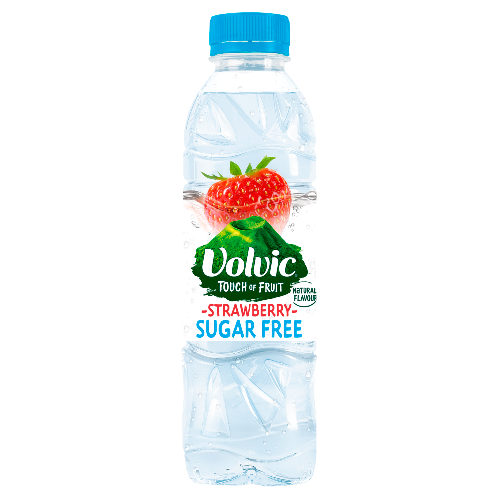 Volvic Sugar Free Touch of Fruit Strawberry 12x500ml