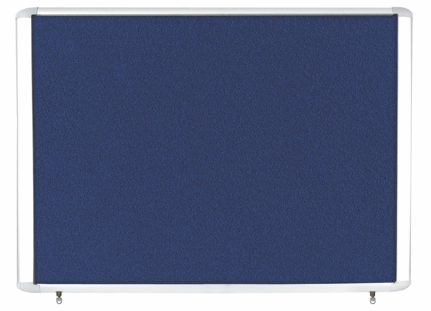 Bi-Office Outdoor Blue Felt Lockable Noticeboard Display Case 8 x A4 978x670mm - VT350607760 - NWT FM SOLUTIONS - YOUR CATERING WHOLESALER