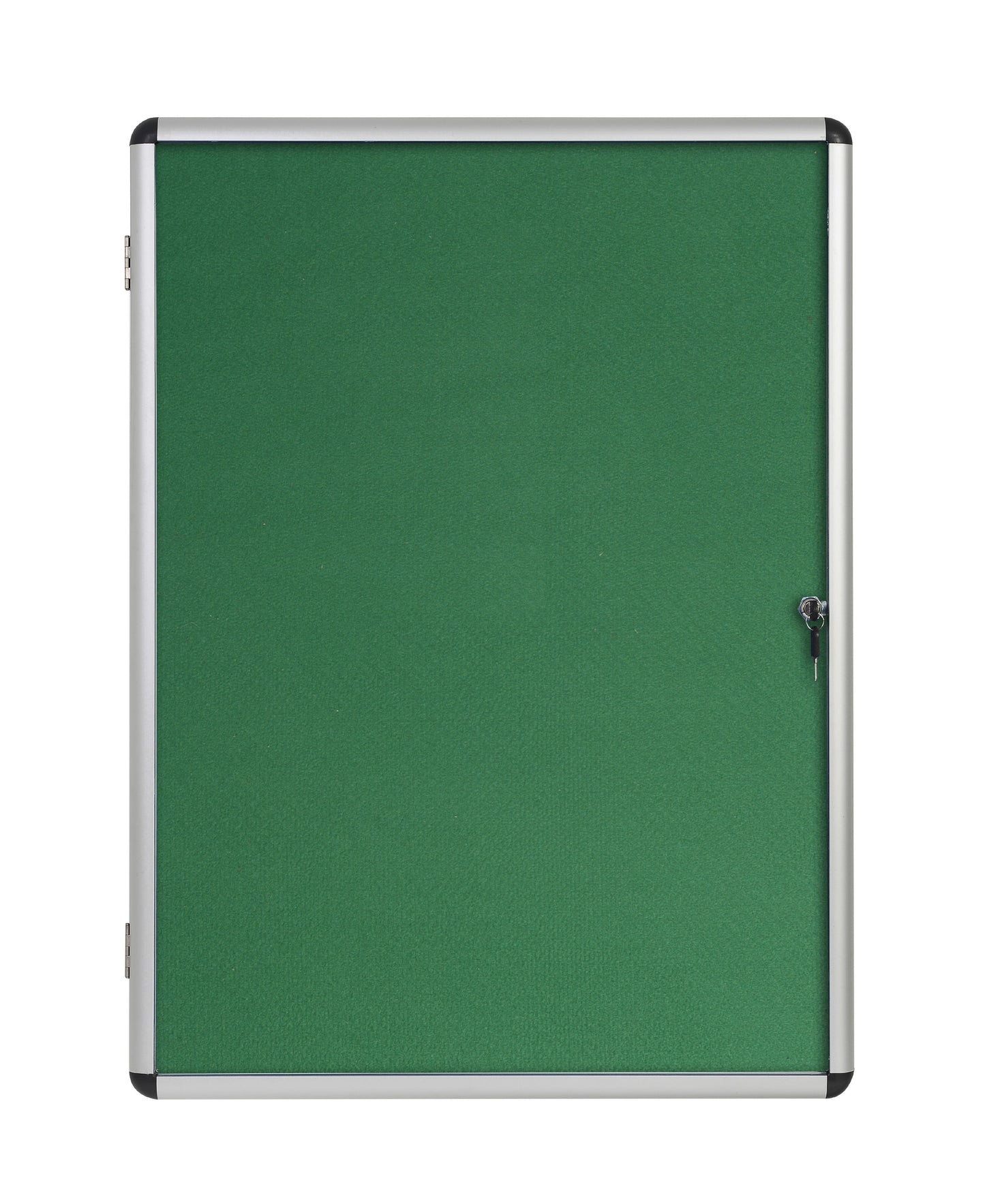Bi-Office Enclore Green Felt Lockable Noticeboard Display Case 20 x A4 1160x1288mm - VT740102150 - NWT FM SOLUTIONS - YOUR CATERING WHOLESALER