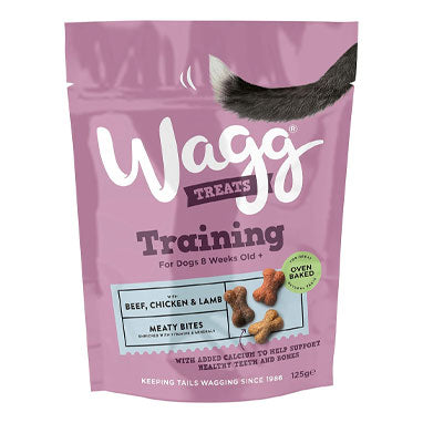 Wagg Training Treats Beef, Chicken & Lamb 125g - NWT FM SOLUTIONS - YOUR CATERING WHOLESALER
