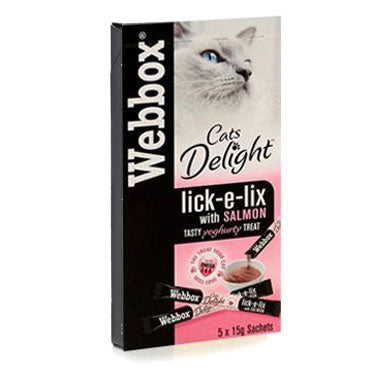 Webbox Lick-e-Lix Salmon 5 Pack - NWT FM SOLUTIONS - YOUR CATERING WHOLESALER