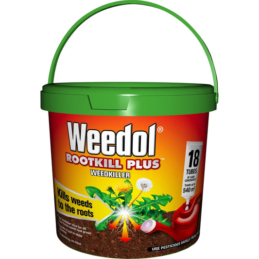 Weedol Rootkill Plus Weedkiller 18 Tubes - NWT FM SOLUTIONS - YOUR CATERING WHOLESALER