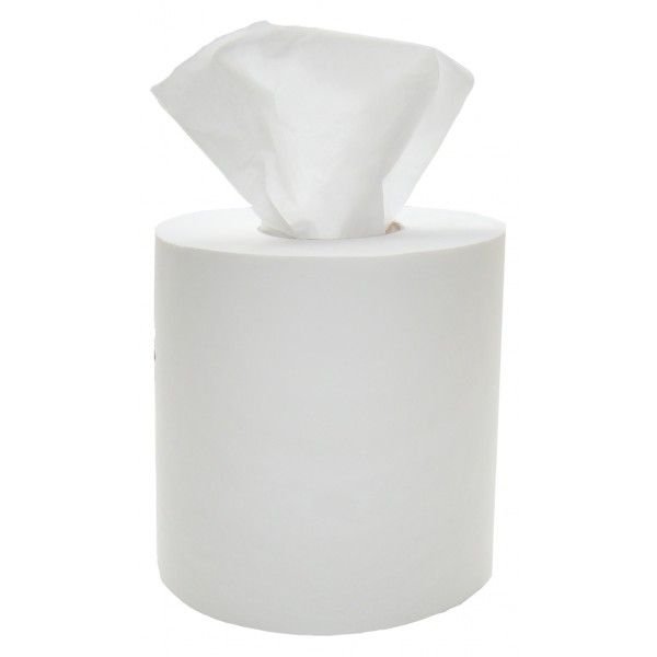 Janit-X 2-Ply 100% Recycled Centrefeed Roll 150m White (Pack of 6) CHSA Accredited