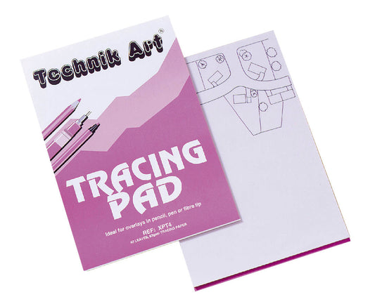 Technik Art A4 Tracing Pad 63gsm 50 Sheets XPT4Z - NWT FM SOLUTIONS - YOUR CATERING WHOLESALER